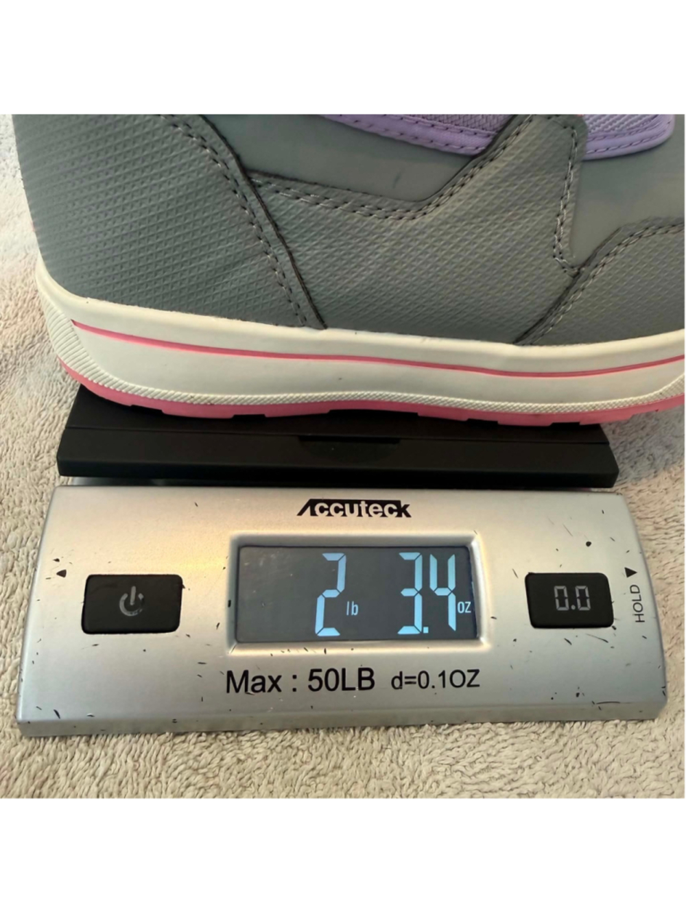 Girls Wonder Nation Waterproof Snow Boots Size 2 Purple Grey - Picture 15 of 15